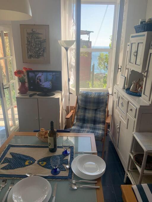 Cozy Beach House With Nice Garden, Basic Feel Apartment Bonassola Luaran gambar